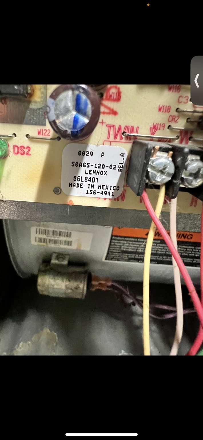 Furnace repair work